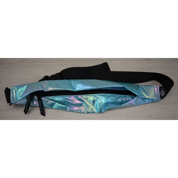 Free People Movement TPCF-713 Women's OS Hawaiian Blue Slim Fold Runner Belt Bag - Picture 1 of 6